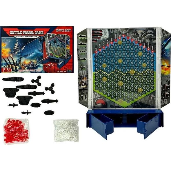 LeanToys Strategiczna Gra w Statki Bitwa Morska 9689781 1818912560524