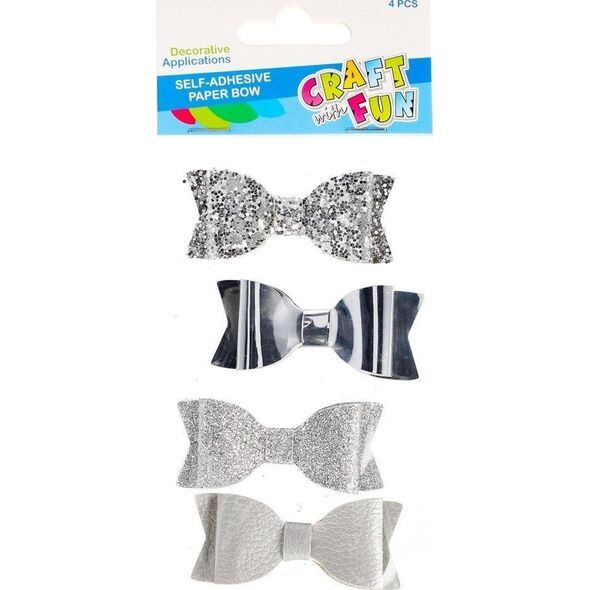 Craft with Fun OZDOBA DEK KOKARDKI SAPRZYL 6,5CM 4SZT CF 12/144 9699954 5908275192190