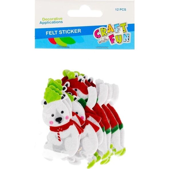 Craft with Fun OZDOBA BN FILC MIS SPRZYL 12SZT CF PBH 12/144 9699995 5908275192244