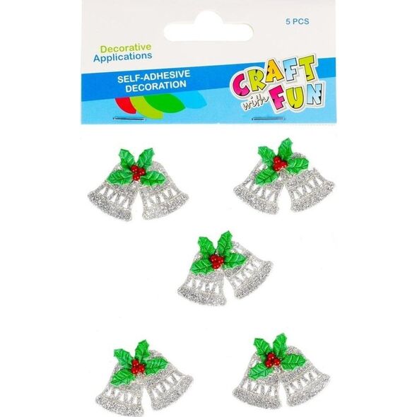Craft with Fun OZDOBA BN NAKLEJKI BROK 5SZT CF PBH 12/144 9700001 5908275192480
