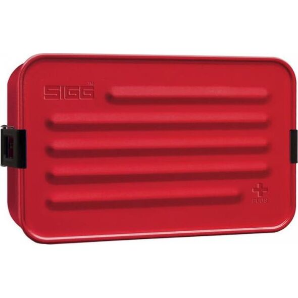 SIGG pojemnik na chleb 22,9 x 14,5 cm aluminium czerwony 9853587 7610465869819