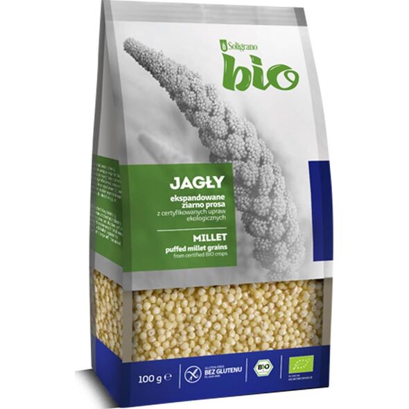 SOLIGRANO Jagły ekspandowane BIO 100 g 9915993 5902578001661