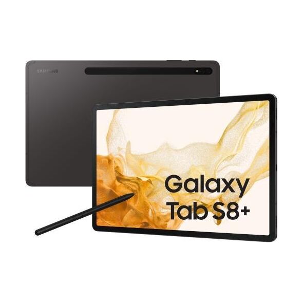 Tablet Samsung Galaxy Tab S8+ 12.4" 256 GB Szary (SM-X800NZABEUB) 9916927 8806094150247