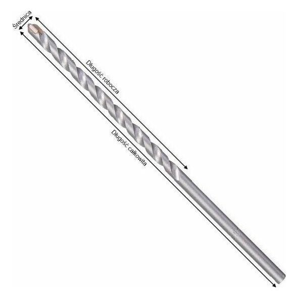 Wiertło Makita MAKITA WIERTŁO DO BETONU ECO 4x85mm MD-05240 9919158 88381176477