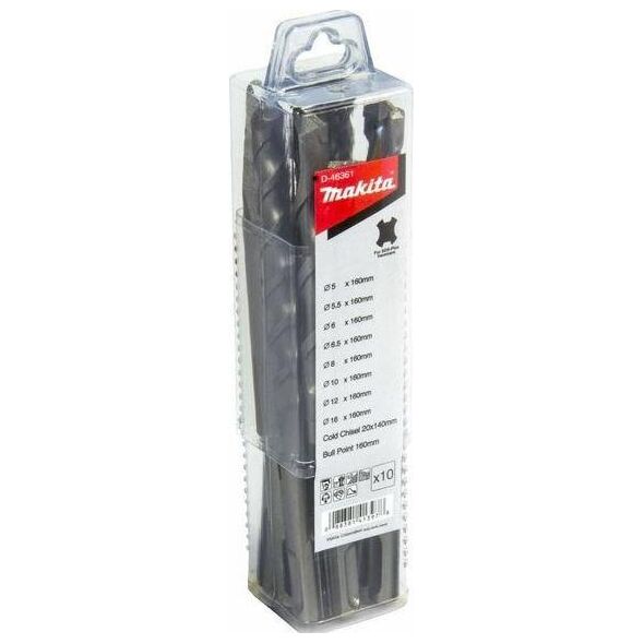 Wiertło Makita MAKITA ZEST.WIERT.SDS+DŁUTA 10szt. MD-46361 9919172 88381413978