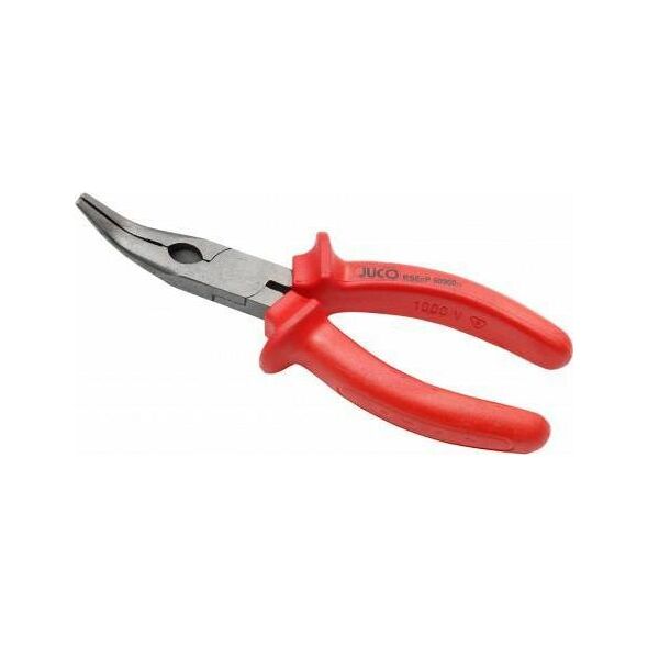 Juco Szczypce Wydłużone Wygięte Polerowane 160mm 1000V S4033 9920458 5906372851675