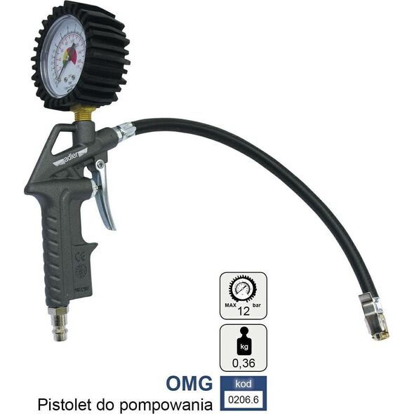 Adler MAR PISTOLET DO POMPOWANIA / ADLER MAR0206.6 9921069 5902557211630