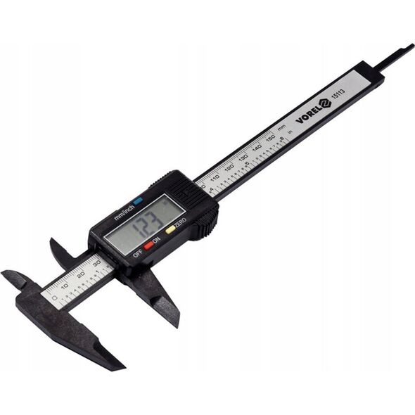 Vorel VOREL SUWMIARKA ELEKTRONICZNA 150mm / 0,01mm CARBON 15113 T15113 9922545 5906083066061