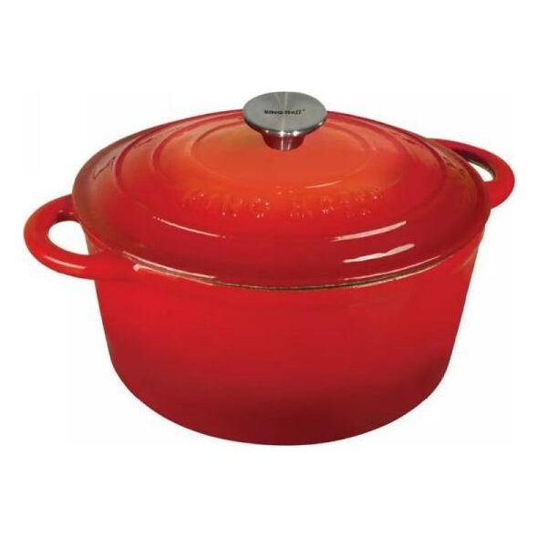 KingHoff EMALIOWANY GARNEK ŻELIWNY 21cm KINGHOFF KH-1614 9943900 5908287216143