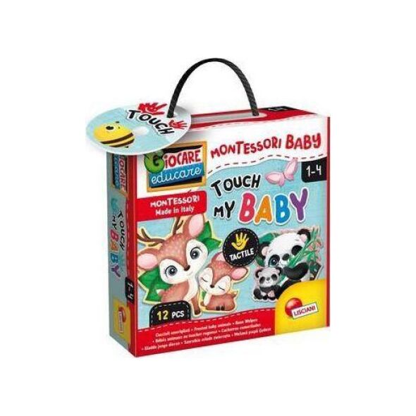Lisciani Montessori Baby - Touch my baby 9996247 8008324092673