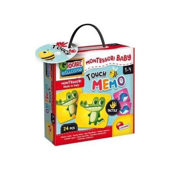 Lisciani Montessori Baby Touch - Gra pamięciowa 9996252 8008324092703