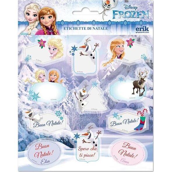 Disney Disney Frozen 2 - Etykiety do personalizacji prezentów 10074715 8435497209100