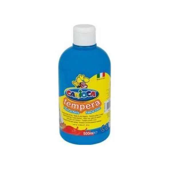 Carioca Farba tempera 500 ml, niebieska jasna CARIOCA 170-2360 10090186 8003511027162