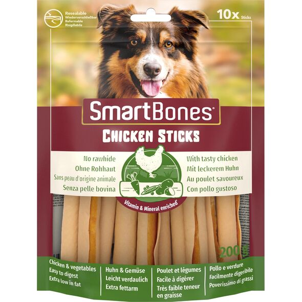 Smart Bones Smart Bones Chicken Sticks 10 szt. 10104308 810833027156
