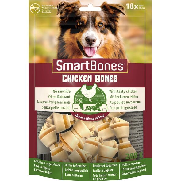 Smart Bones Smart Bones Chicken mini 18 szt. 10104310 810833027118