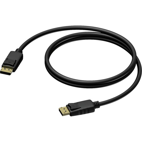 Kabel Procab DisplayPort - DisplayPort 1.5m czarny (BSV150/1.5) 10190806 5414795040755