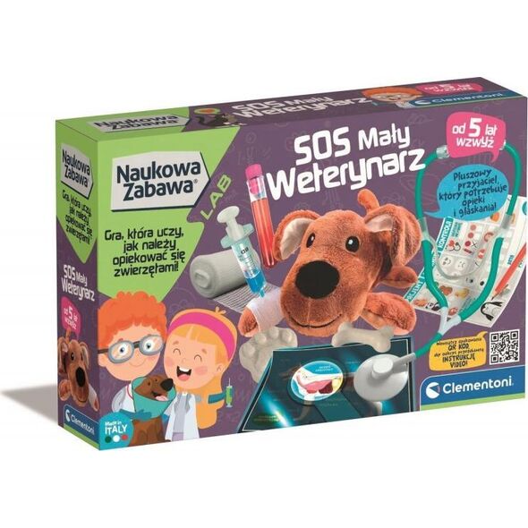 Clementoni Clementoni Naukowa zabawa. SOS Mały Weterynarz 50712 10246315 8005125507122