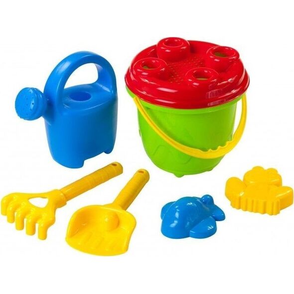 Czako Komplet do piasku BIEDRONKA z konewką 10246793 5906660409434