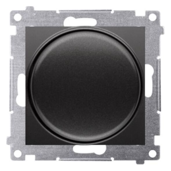 Kontakt-Simon Simon 54 Regulator 1–10V (moduł) do załączania i regulacji źródeł światła z zasilacz. Ster. Nap. 1–10V czarny mat DS9V.01/49 10250505 5902787871543