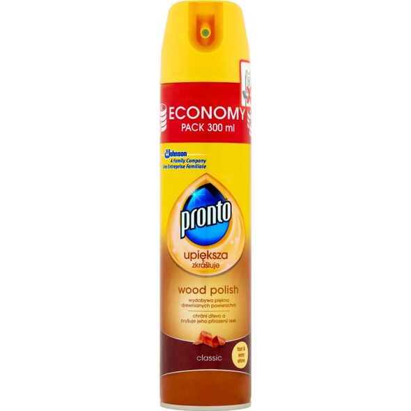 Pronto Aerozol do mebli drewnianych Wood Classic 300 ml 10294412 5000204922547