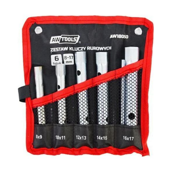 AWTools AWTOOLS KLUCZE RUROWE 6szt. /8mm-17mm/ 10362419 5903041035459