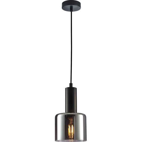 Lampa wisząca Italux Lampa wisząca SANTIA PND-65342-1-BK+SG Italux 10400080 5900644318231
