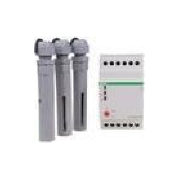 F&F PPrzekaźnik kontroli poziomu cieczy 16A 2P 1-100kOhm z regulacją czułości bez sond PZ-829RC-B 10400843 5908312591498
