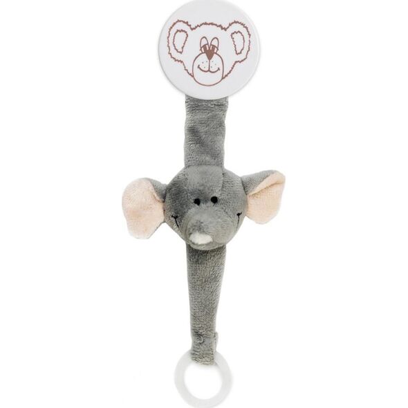 Teddykompaniet Diinglisar Wild clip smoczek Słoń 21cm 10586932 7331626148641