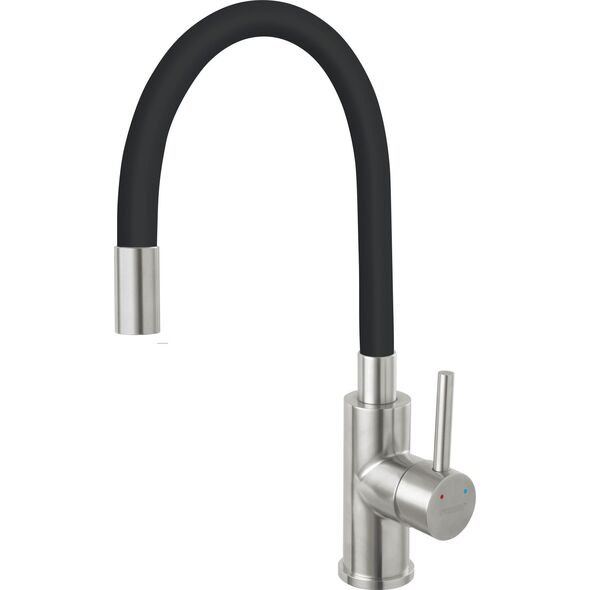 Bateria kuchenna Ferro Zumbia Inox stojąca czarna (BZA4BSS) 10588454 5903738223787