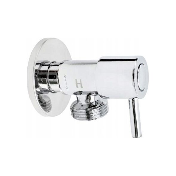 Hydroland ZAWÓR.KĄTOWY 1/2"-3/8" GŁOWICA CERAMICZNA ZK.C10 // ZK.1/2-3/8.H-CERAM 10599310 5900308734025