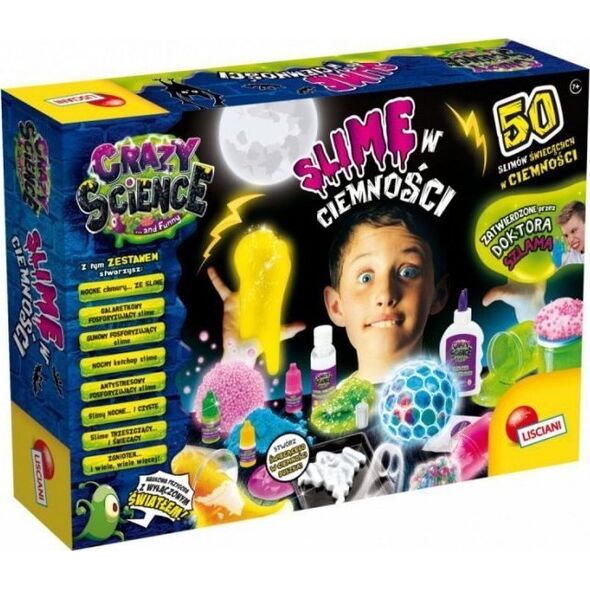 Lisciani Crazy Science - Slime w ciemności 10848926 8008324094158