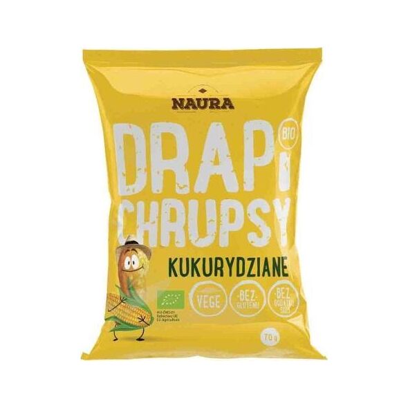 Naura Chrupki kukurydziane naturalne BIO 70 g 10858026 5902444124067