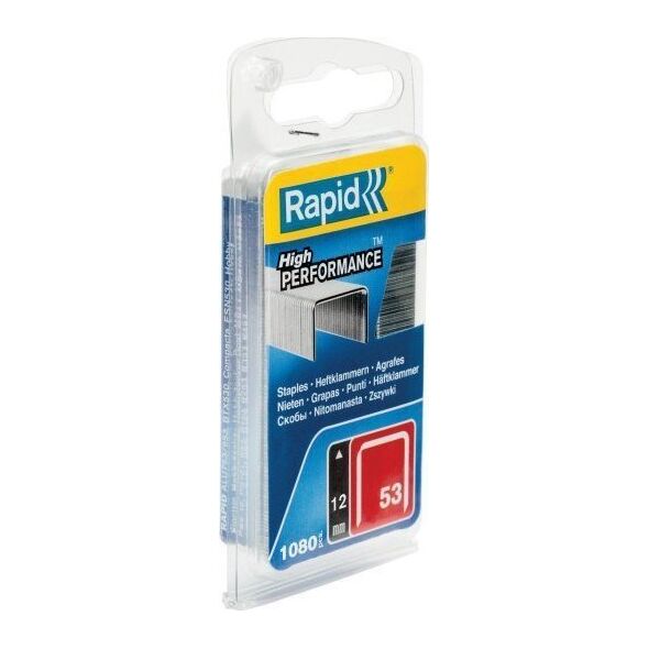 Rapid Zszywki z drutu cienkiego nr 53 (12 mm) - 1080 szt. 11221686 3221631095051