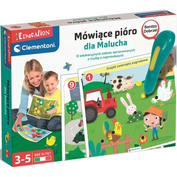 Clementoni Mówiące pióro dla malucha 11225624 8005125507252