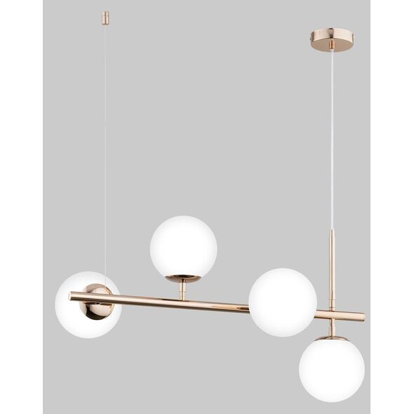 Lampa wisząca Alfa Vinci White lampa wisząca 4-punktowa złota 63083 Alfa 11233339 5900458630833
