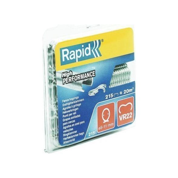 Rapid Zszywki zaciskowe do ogrodzenia Rapid VR22 - 215 szt. 11237227 3221631088015