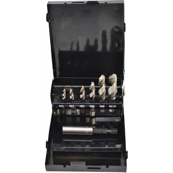 Wiertło AWTools AWTOOLS ZESTAW WIERTEŁ GWINTUJĄCYCH M3-M10 7 SZTUK 11238948 5903678608262