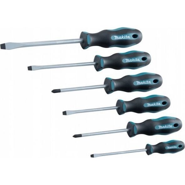 Makita ZESTAW WKRÄTAKÃW 6 SZT. SL + PZ 11276535 88381579858