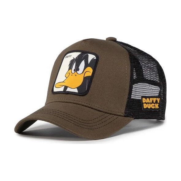 Capslab Czapka z daszkiem Looney Tunes Daffy Duck CL-LOO-1-DAF2 Brązowe One size 11488168 3614000840633