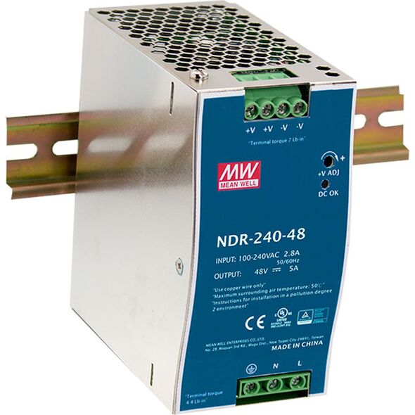 LevelOne LevelOne ind. Netzteil POW-4851 48VDC 240W DIN-Schiene 11553822 4015867206508
