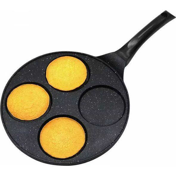 Patelnia KingHoff Patelnia do mini naleśników 26cm powłoka marmurowa KH 1671 Kinghoff 11621667 5908287216716
