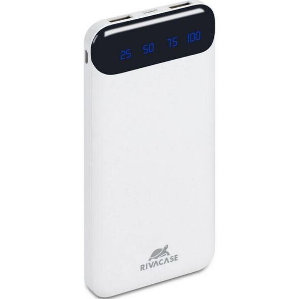 Powerbank RivaCase VA2240 10000mAh Biało-czarny 11621723 4260403579411