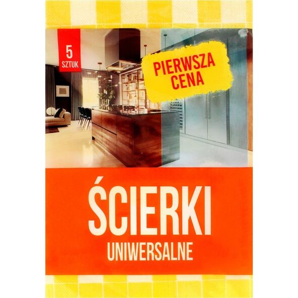 Fixi Ścierki uniwersalne FIXI, 5 szt., mix kolorów 11716154 5903936006649
