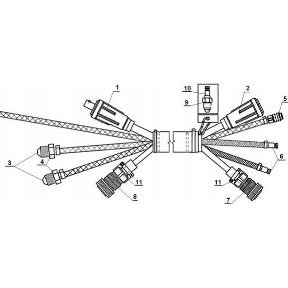 Lincoln Electric ZŁĄCZE 14-PIN DLA K10370-PG BINZEL 11737292 5907709526433