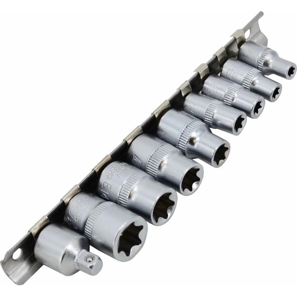 AWTools AWTOOLS ZESTAW NASADEK TORX 1/4" 3/8" E5-E16 - 9 CZĘŚCI 11741030 5903678604448