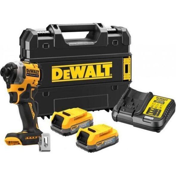 Klucz udarowy Dewalt Zakrętarka Udarowa 18V 2x1,7Ah POWERSTACK (DCF850E2T-QW) 11815794 5035048749203