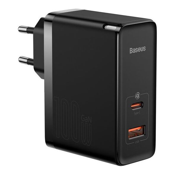 Ładowarka Baseus GaN5 Pro 1x USB-A 1x USB-C  (6932172608958) 11920654 6932172608958