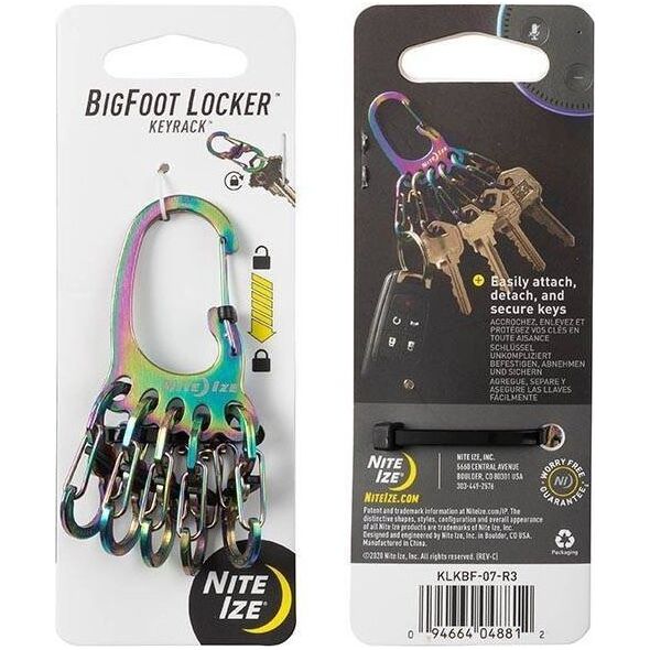 NiteIze Karabinek na klucze Nite Ize BigFoot Locker 12363106 94664048812