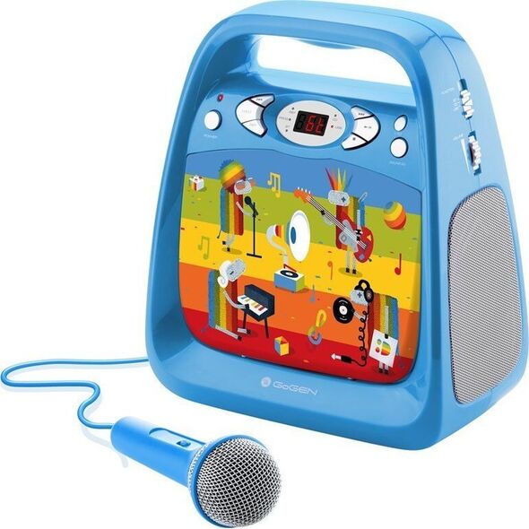 GoGEN Głośnik karaoke dla dzieci (DECKOKARAOKEB) 12365492 8590393326235
