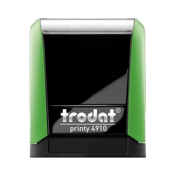 Trodat PIECZĄTKA TRODAT 4910 ZIELONA - PODUSZKA CZARNA 26X9MM 12373040 92399535331